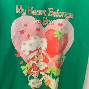 Strawberry Shortcake Tank Top Razorback Size Large Next level